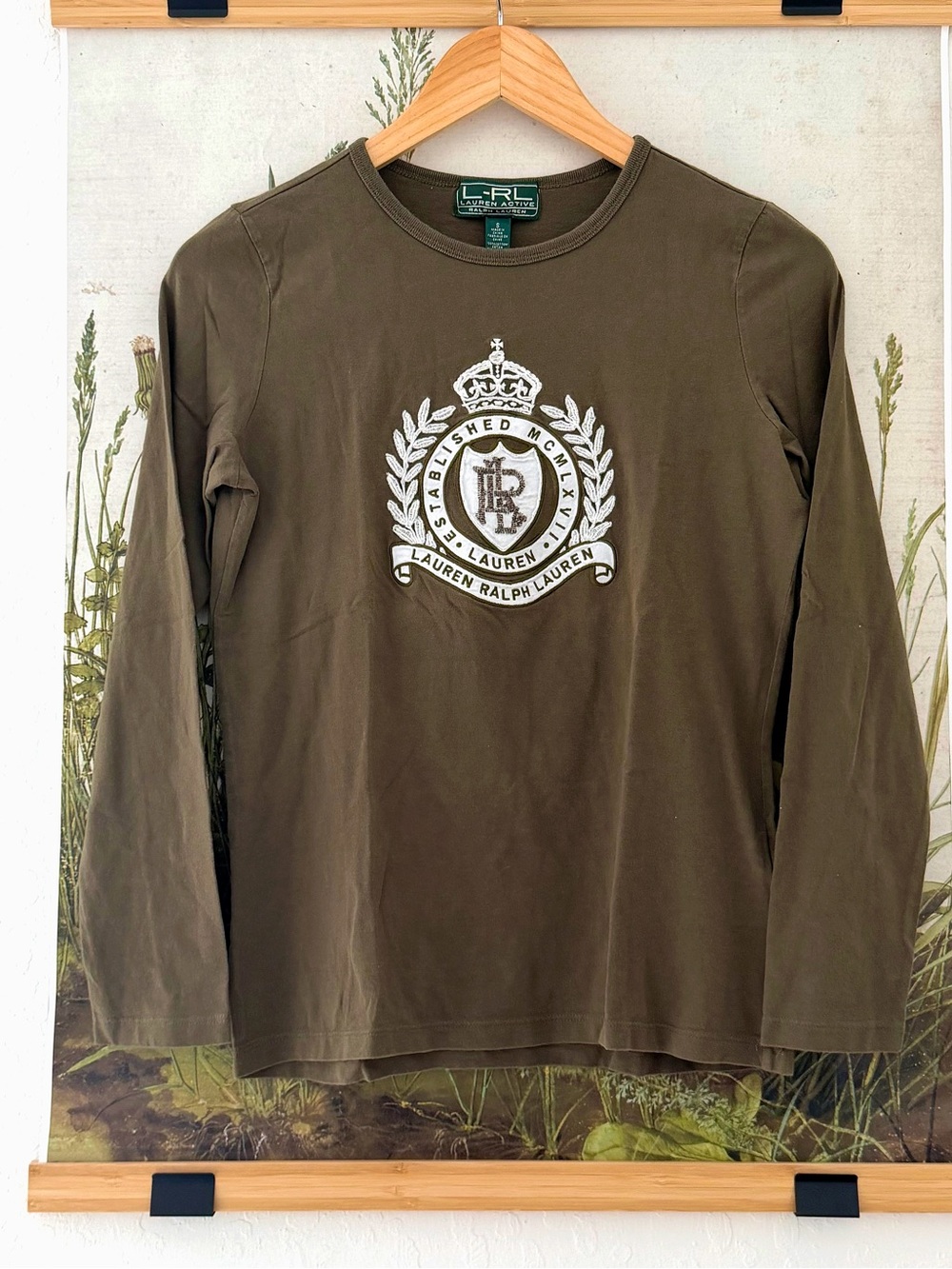Lauren Ralph Lauren Olive Green Long Sleeve